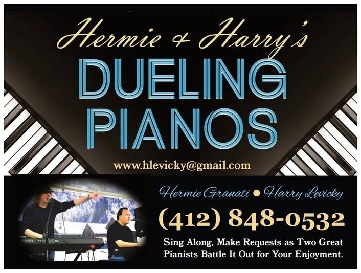 Dueling Pianos show poster